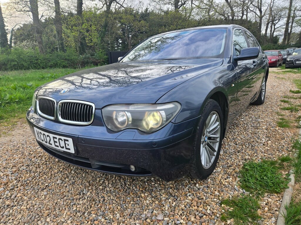 BMW 7 Series Saloon Blue #2