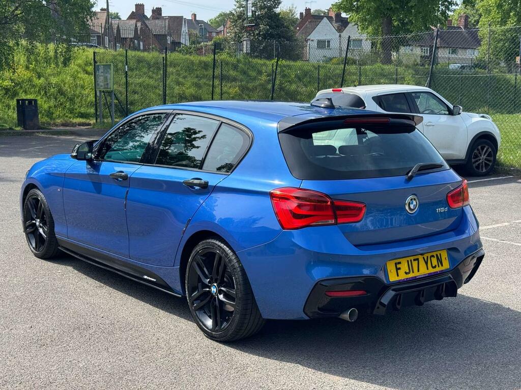 BMW 1 Series 2.0 118D M Sport Euro 6 Ss FJ17YCN Blue #6
