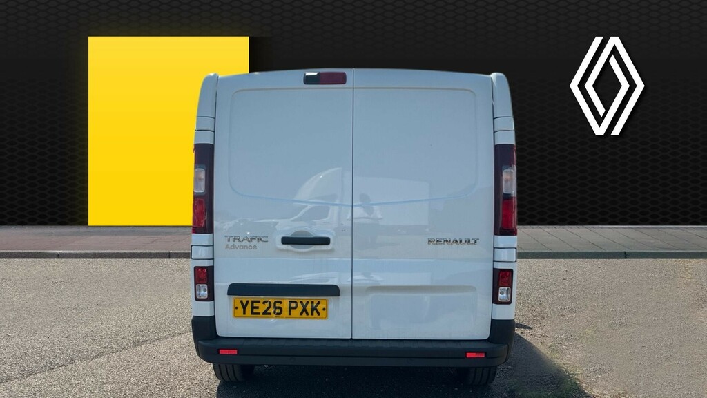 Renault Trafic Advance White #6