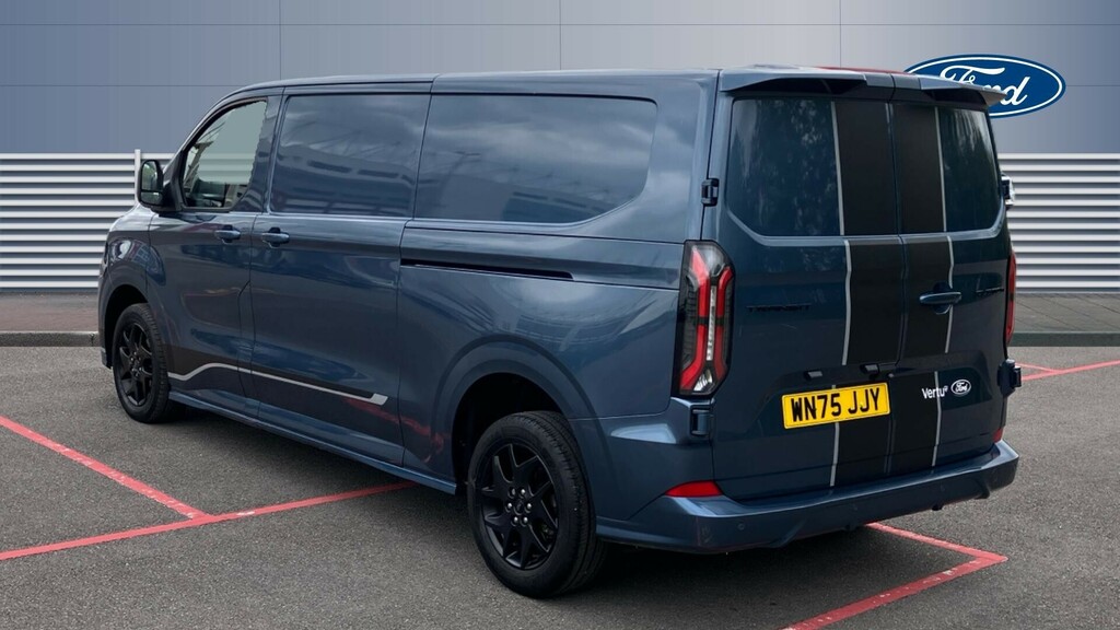 Ford Transit Custom Sport WN75JJY Blue #2