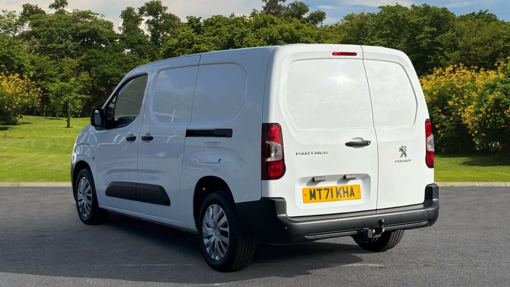 Peugeot Partner Diesel MT71KHA White #2