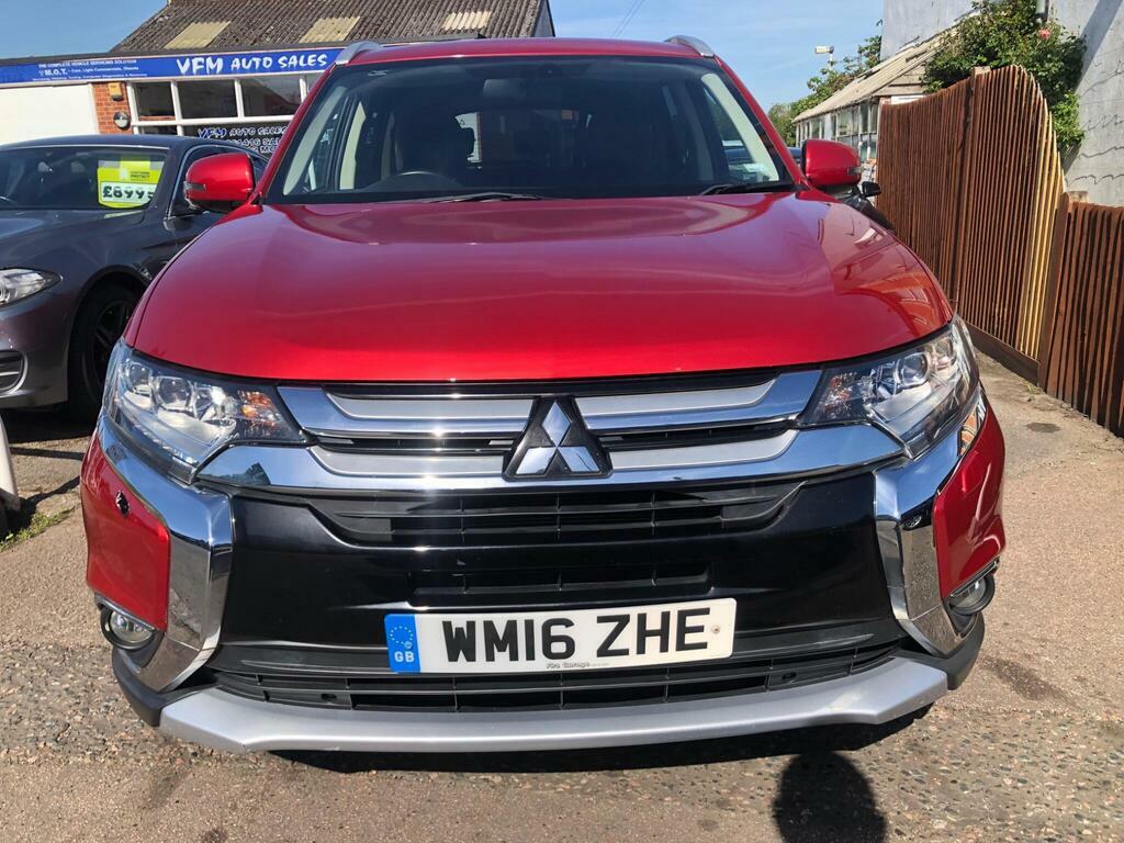 Mitsubishi Outlander 2.2 Di-d Gx4 4Wd Euro 6 Red #2