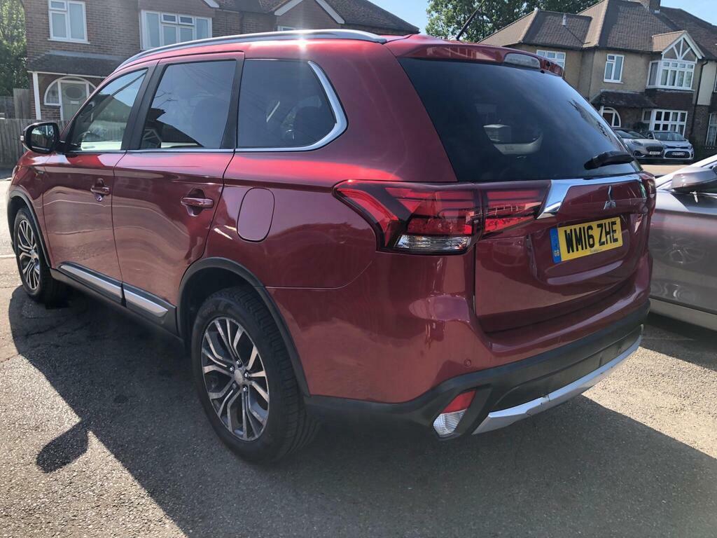 Mitsubishi Outlander 2.2 Di-d Gx4 4Wd Euro 6 Red #4