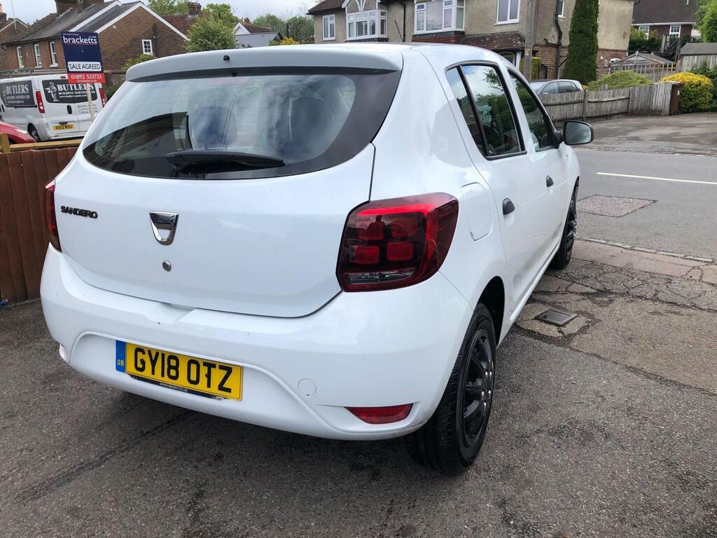 Dacia Sandero 1.0 Sce Ambiance Euro 6 GY18OTZ White #6