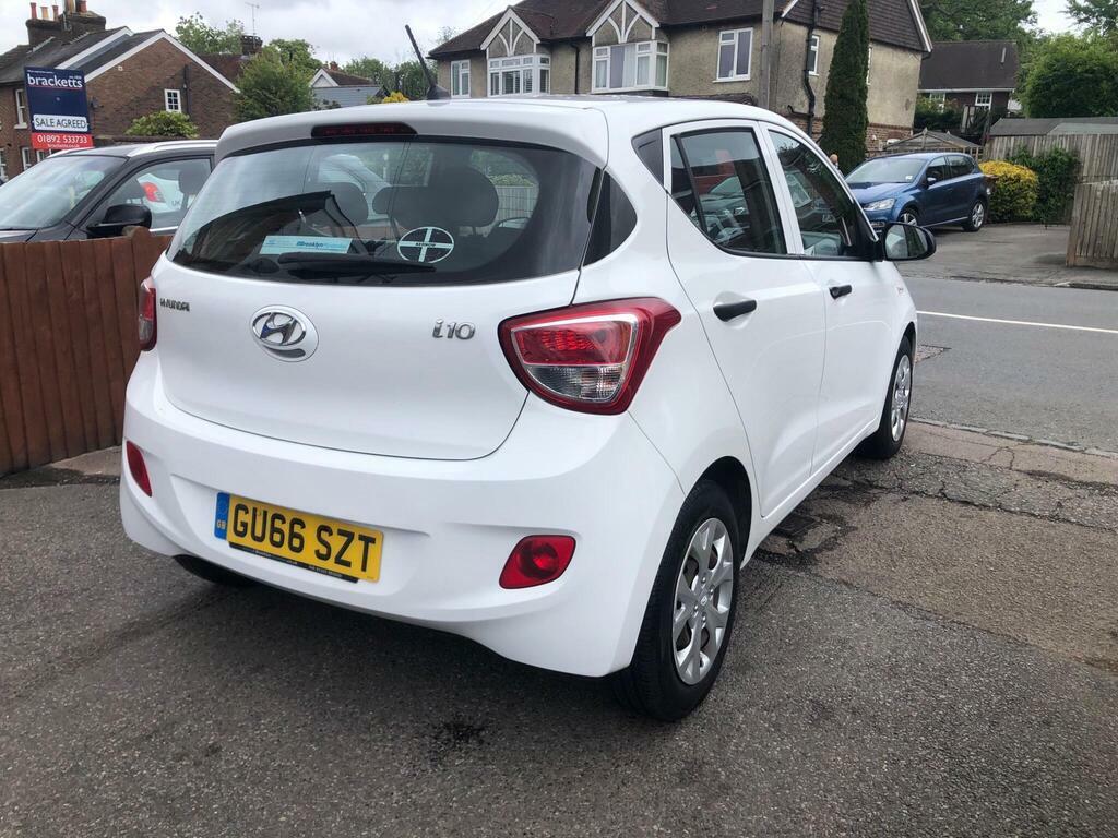 Hyundai I10 1.0 S Euro 5 GU66SZT White #6