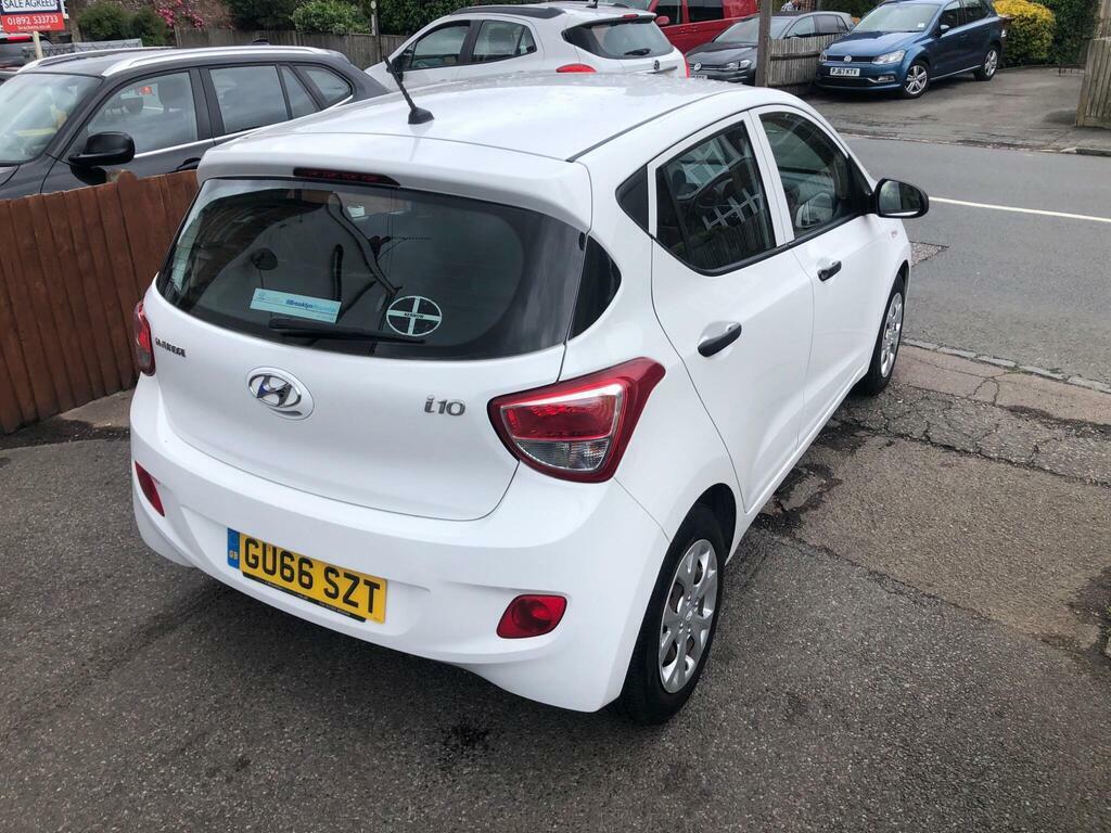 Hyundai I10 1.0 S Euro 5 GU66SZT White #5