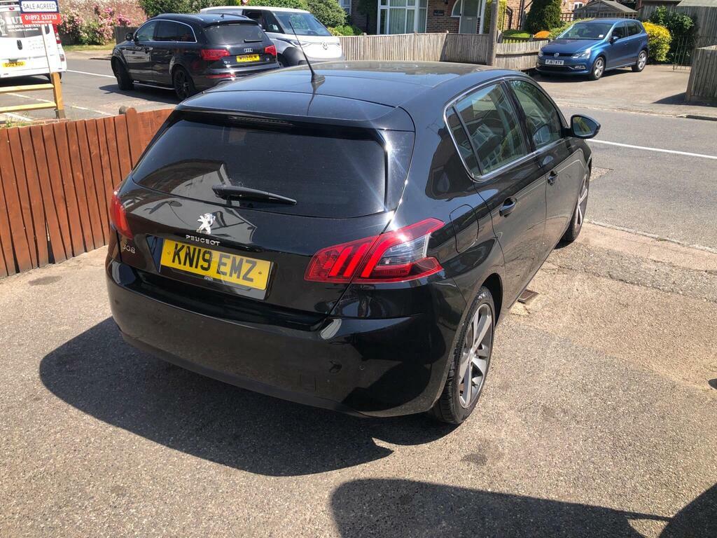 Peugeot 308 1.5 Bluehdi Allure Euro 6 S S KN19EMZ Black #5