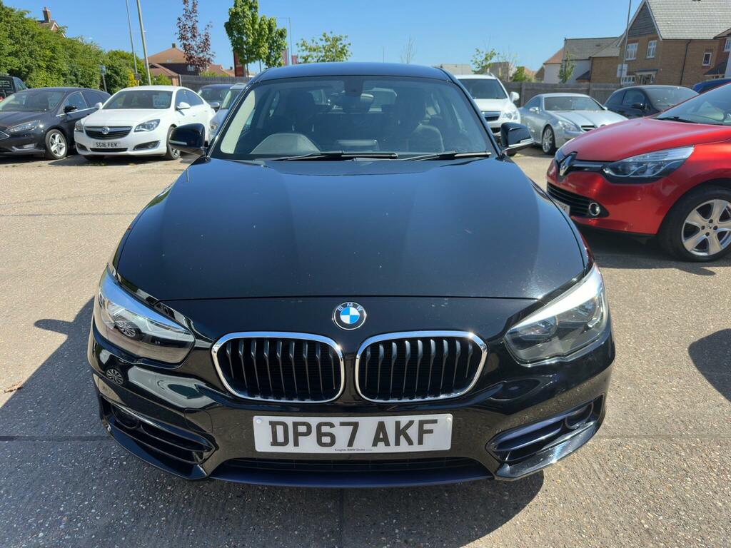 BMW 1 Series 2.0 118D Sport Euro 6 Ss DP67AKF Black #2