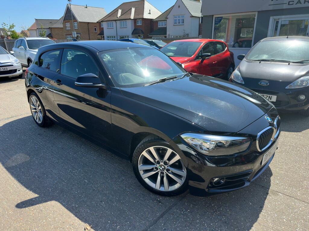 BMW 1 Series 2.0 118D Sport Euro 6 Ss DP67AKF Black #5