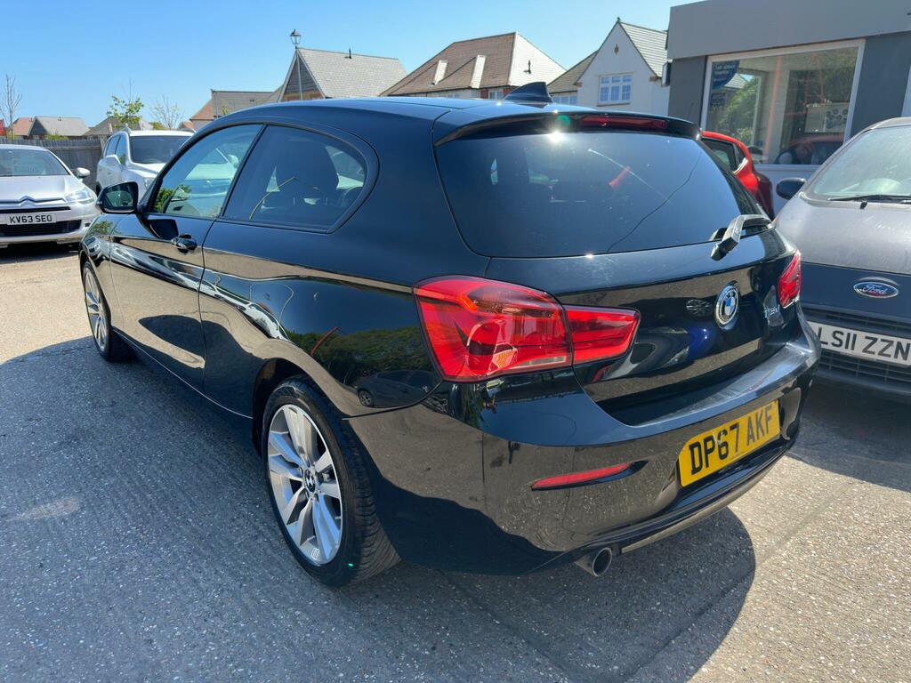 BMW 1 Series 2.0 118D Sport Euro 6 Ss DP67AKF Black #4