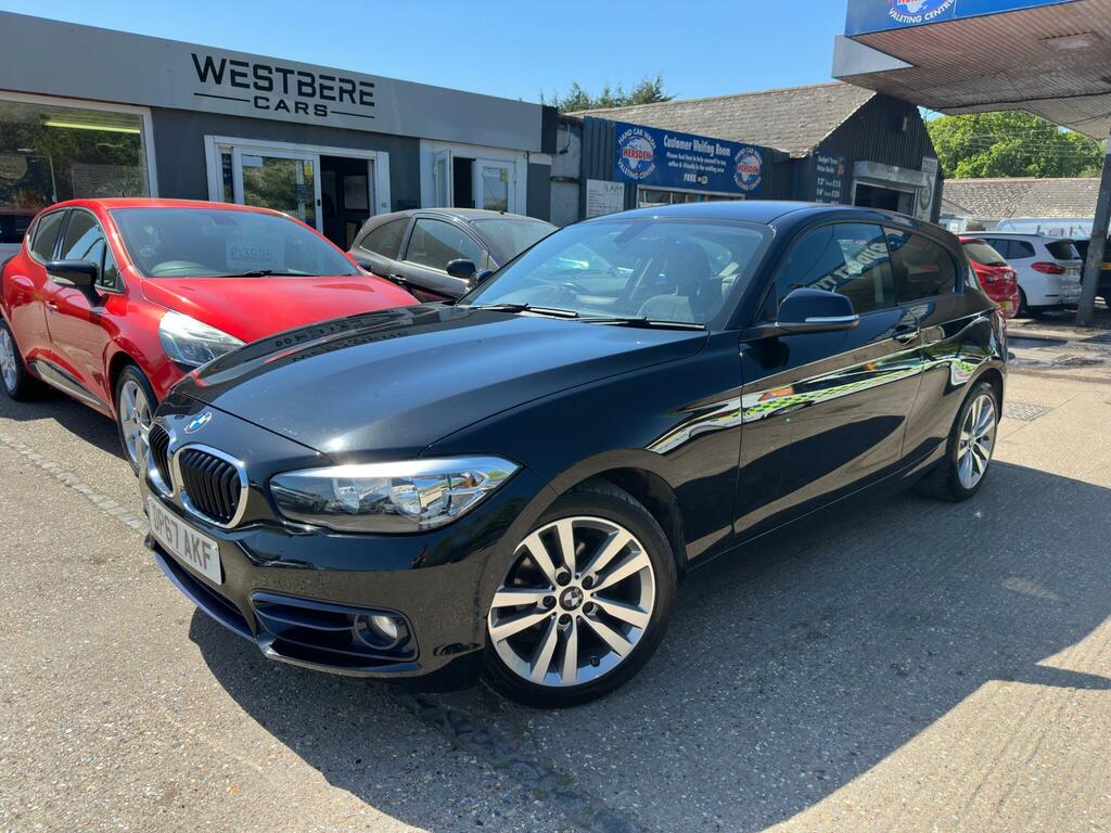 BMW 1 Series 2.0 118D Sport Euro 6 Ss DP67AKF Black #6