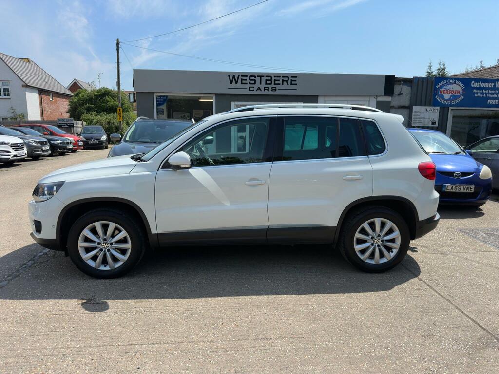 Volkswagen Tiguan 2.0 Tdi Bluemotion Tech Match 4Wd Euro 5 Ss BV64MYN White #5