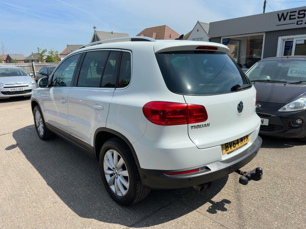 Volkswagen Tiguan 2.0 Tdi Bluemotion Tech Match 4Wd Euro 5 Ss BV64MYN White #4