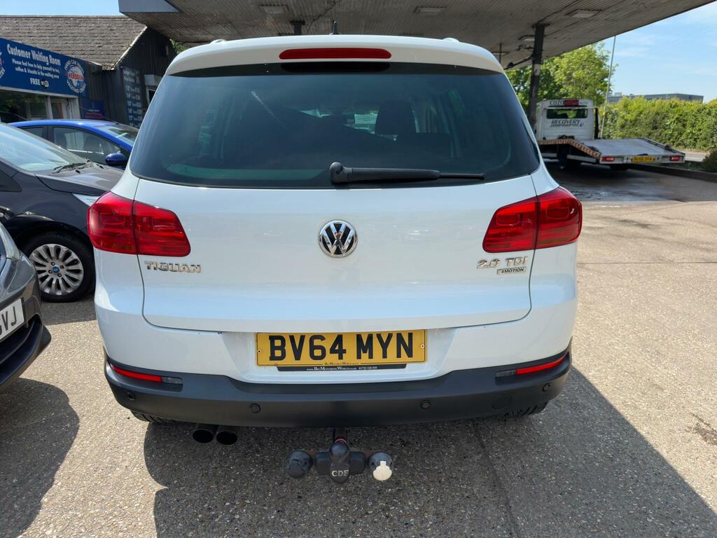 Volkswagen Tiguan 2.0 Tdi Bluemotion Tech Match 4Wd Euro 5 Ss BV64MYN White #6
