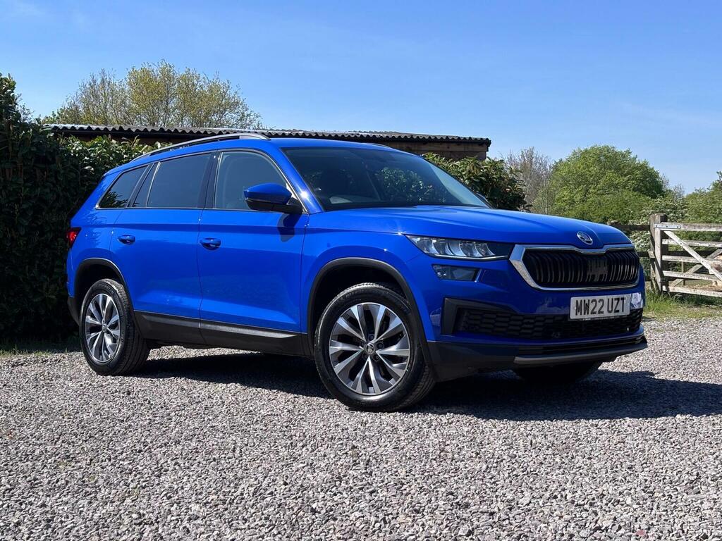 Skoda Kodiaq Suv 1.5 Tsi Act Se Drive Euro 6 Ss 7 Seat MW22UZT Blue #6