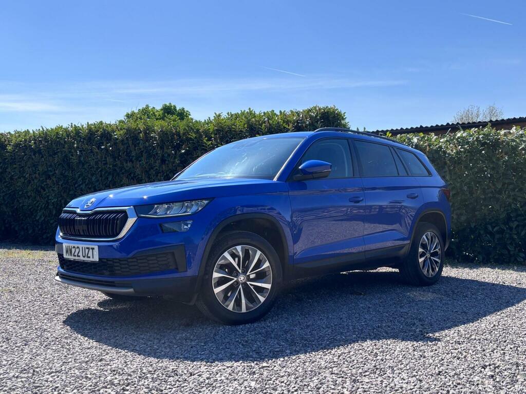 Skoda Kodiaq Suv 1.5 Tsi Act Se Drive Euro 6 Ss 7 Seat MW22UZT Blue #3