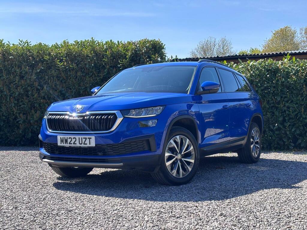 Skoda Kodiaq Suv 1.5 Tsi Act Se Drive Euro 6 Ss 7 Seat MW22UZT Blue #2