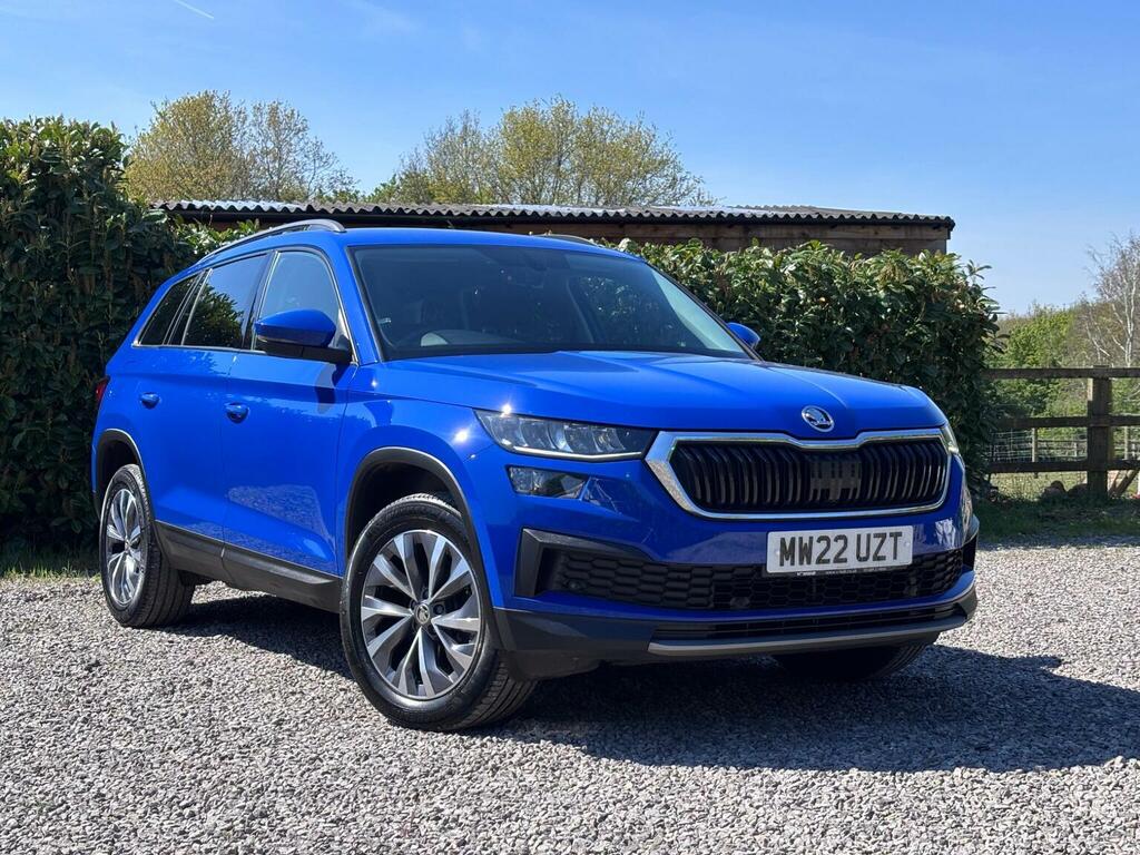 Skoda Kodiaq Suv 1.5 Tsi Act Se Drive Euro 6 Ss 7 Seat MW22UZT Blue #5