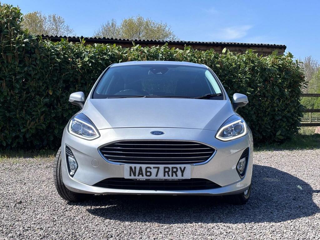 Ford Fiesta Hatchback 1.1 Ti-vct Zetec Euro 6 Ss 2017 NA67RRY Silver #3