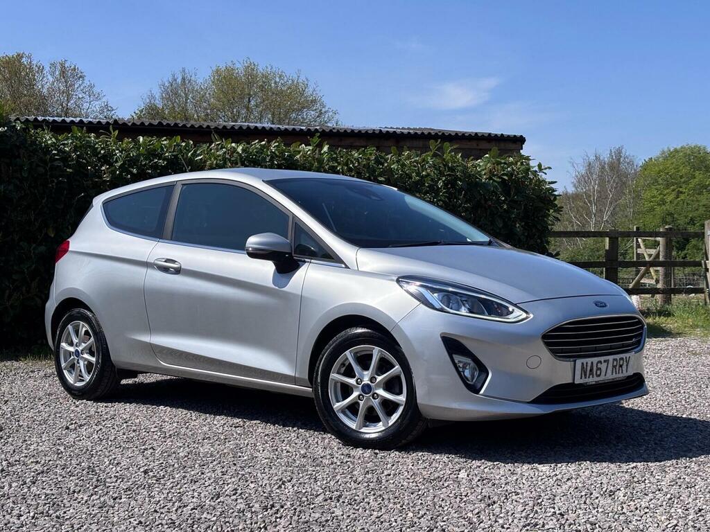 Ford Fiesta Hatchback 1.1 Ti-vct Zetec Euro 6 Ss 2017 NA67RRY Silver #5