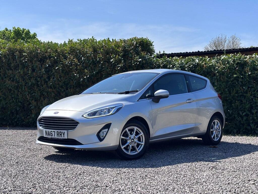 Ford Fiesta Hatchback 1.1 Ti-vct Zetec Euro 6 Ss 2017 NA67RRY Silver #2