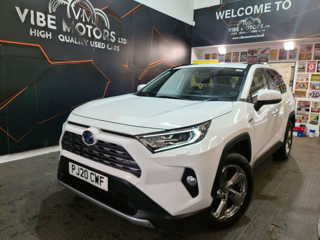 Toyota Rav 4 2.5 Vvt-h Excel Cvt Euro 6 Ss White
