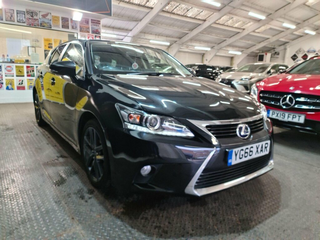 Lexus CT 1.8 200H Luxury Cvt Euro 6 Ss YG66XAR Black #3
