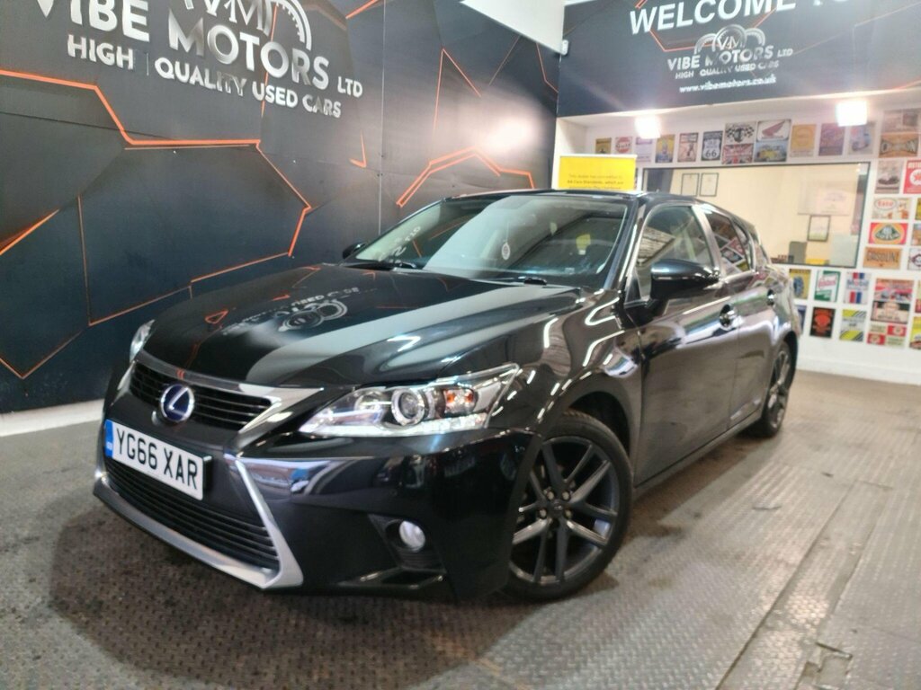 Lexus CT 1.8 200H Luxury Cvt Euro 6 Ss Black