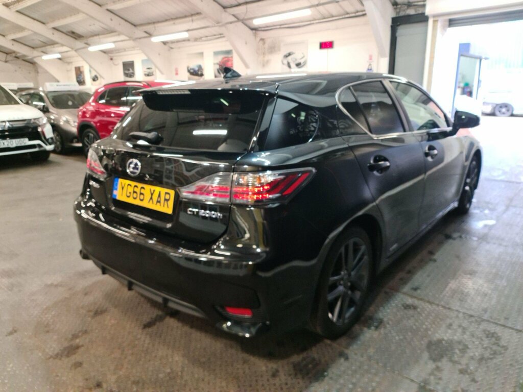 Lexus CT 1.8 200H Luxury Cvt Euro 6 Ss YG66XAR Black #6
