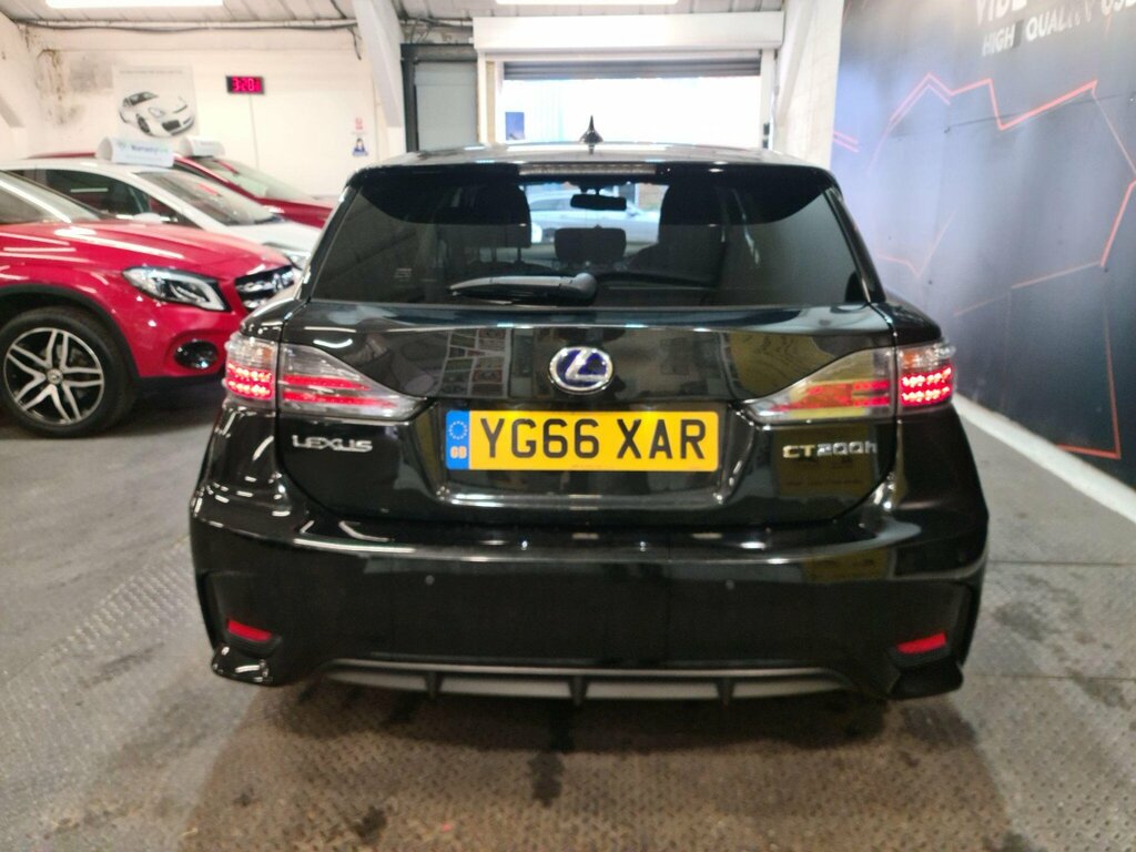 Lexus CT 1.8 200H Luxury Cvt Euro 6 Ss YG66XAR Black #5