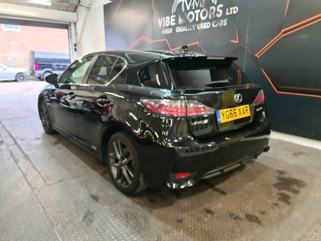 Lexus CT 1.8 200H Luxury Cvt Euro 6 Ss YG66XAR Black #4
