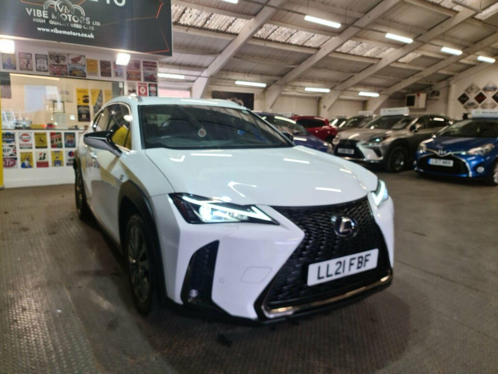 Lexus UX 2.0 250H F Sport E-cvt Euro 6 Ss LL21FBF White #3