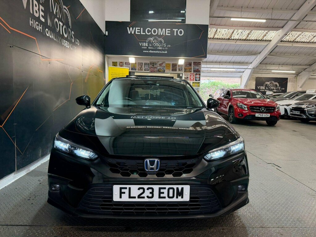 Honda Civic 2.0 H I-mmd Advance Ecvt Euro 6 Ss FL23EOM Black #2