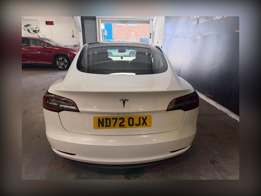 Tesla Model 3 Auto Rwd 4dr ND72OJX White #6