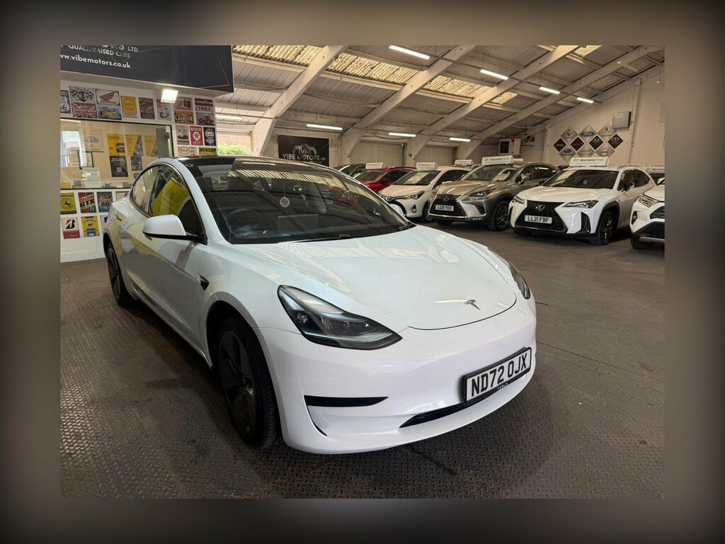 Tesla Model 3 Auto Rwd 4dr ND72OJX White #2