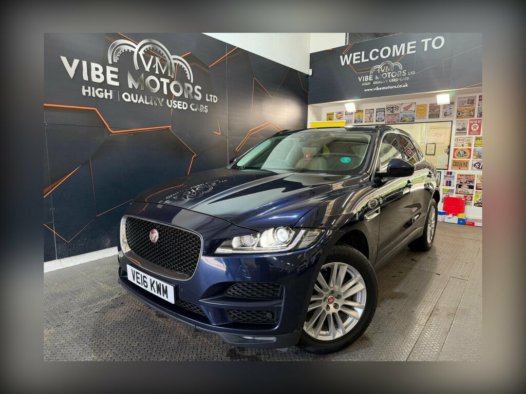 Jaguar F-Pace 2.0 D180 Portfolio Awd Euro 6 Ss Blue