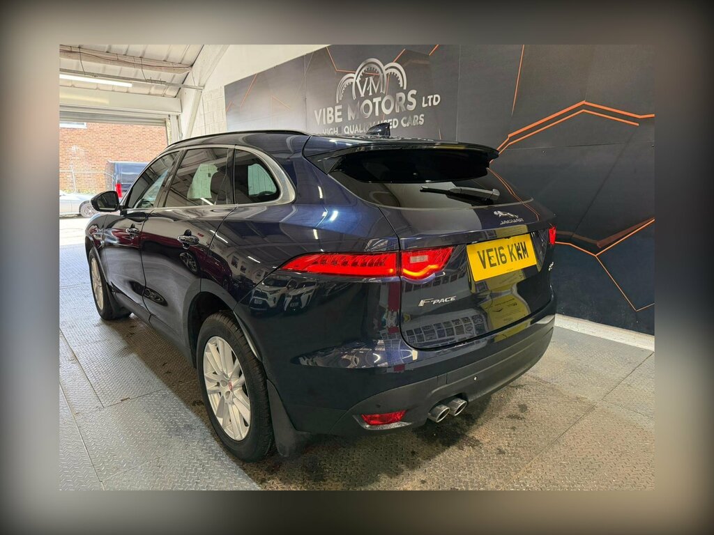 Jaguar F-Pace 2.0 D180 Portfolio Awd Euro 6 Ss VE16KWM Blue #5