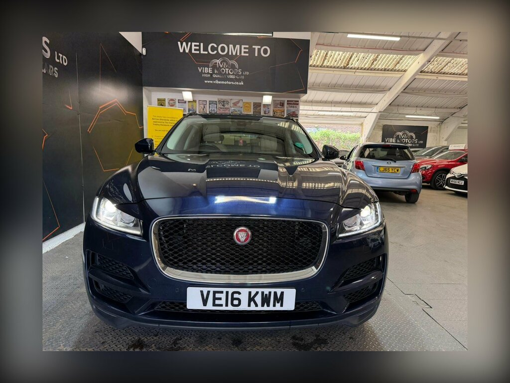 Jaguar F-Pace 2.0 D180 Portfolio Awd Euro 6 Ss VE16KWM Blue #2