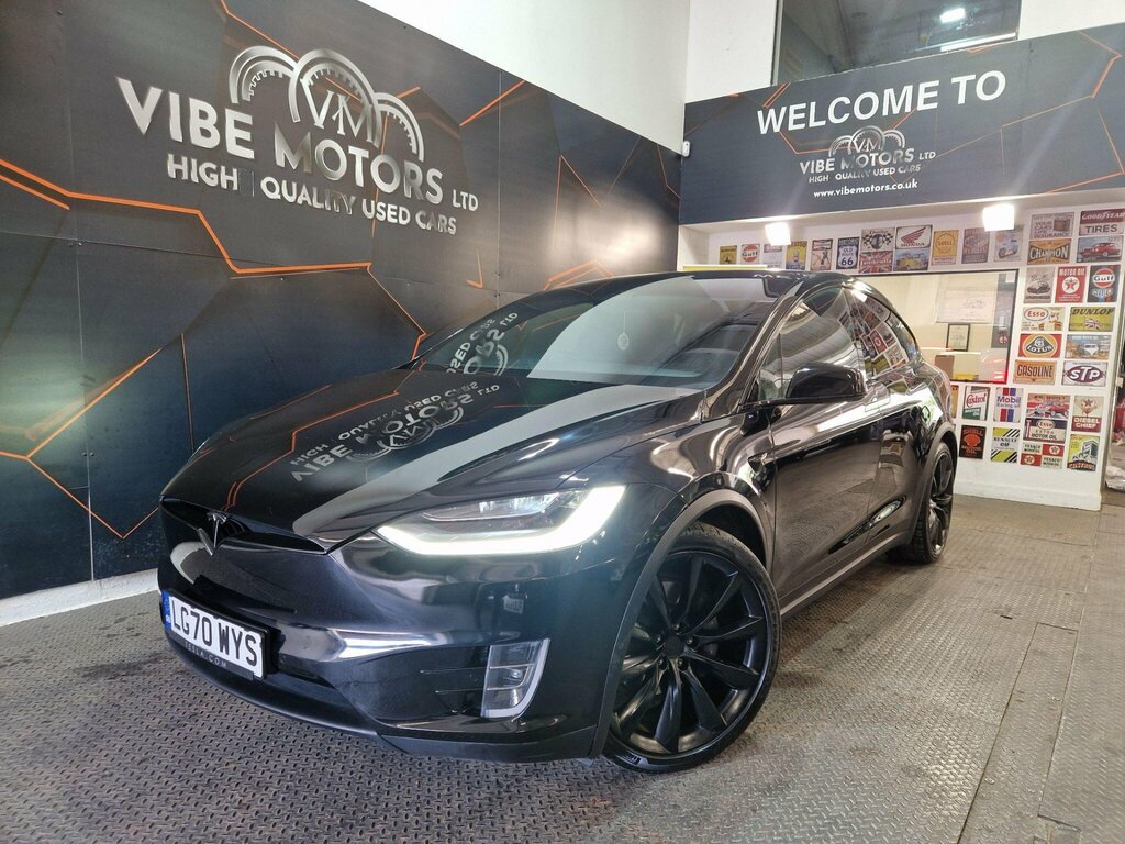 Tesla Model X Dual Motor Long Range 4Wde Black