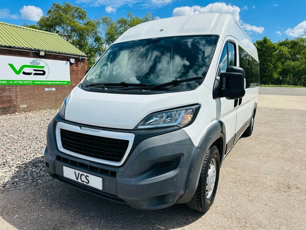 Peugeot Boxer 2.2L Null YJ65HSK White #3