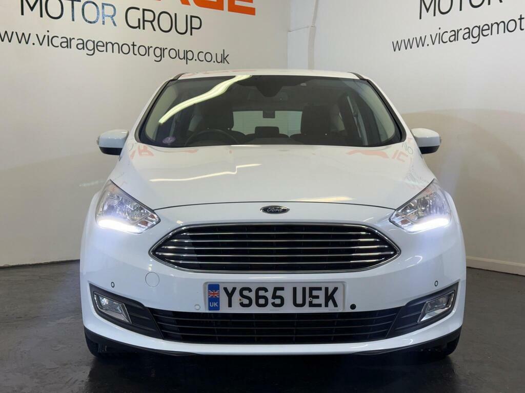 Ford C-Max 1.0T Ecoboost Titanium Euro 6 S S YS65UEK White #2