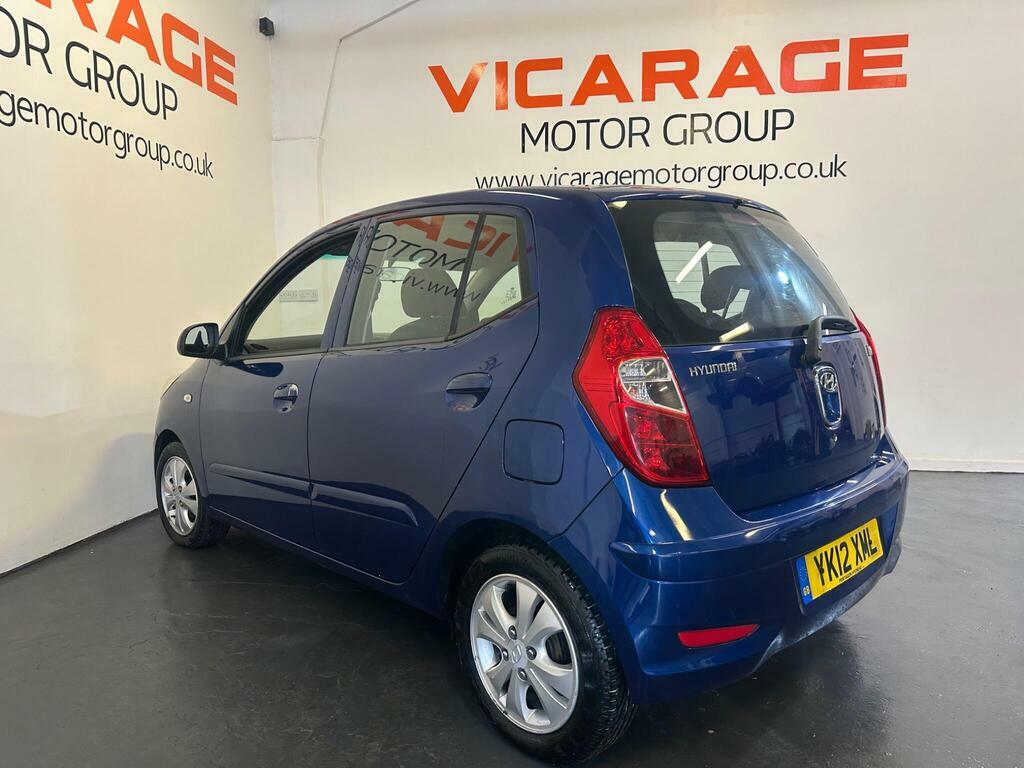 Hyundai I10 1.2 Active Euro 5 YK12XML Blue #4