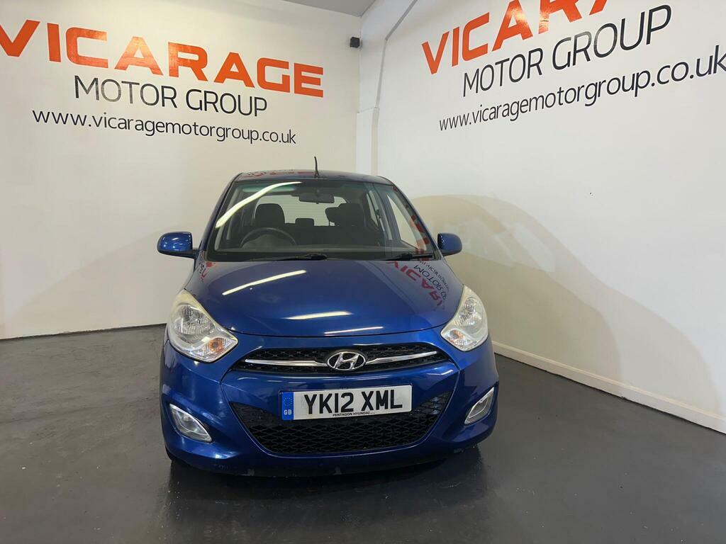 Hyundai I10 1.2 Active Euro 5 YK12XML Blue #2