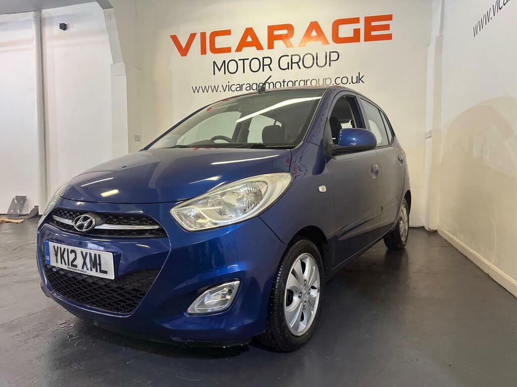 Hyundai I10 1.2 Active Euro 5 YK12XML Blue #3