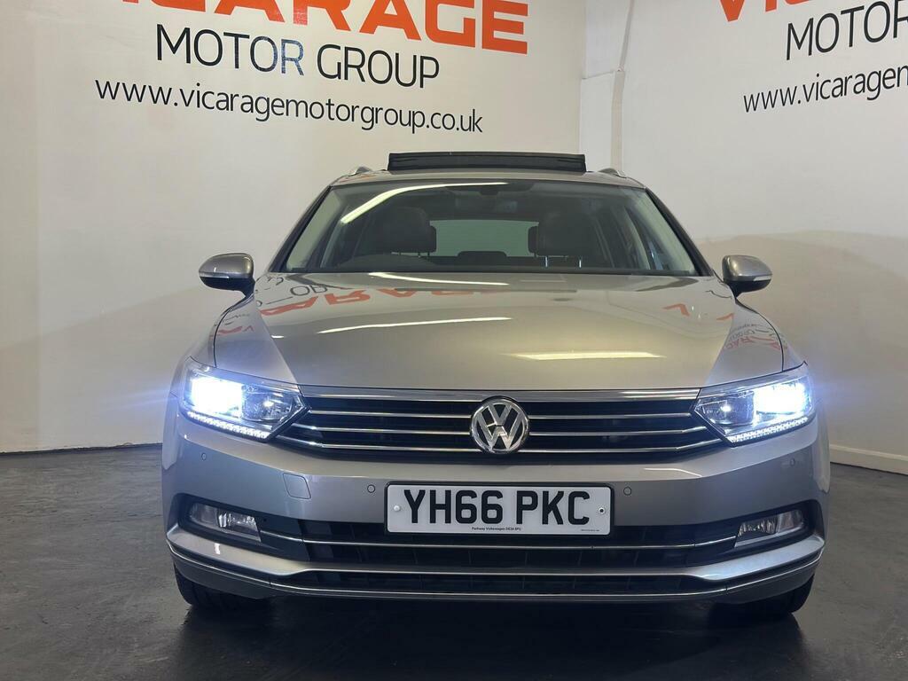 Volkswagen Passat 2.0 Tdi Bluemotion Tech Gt Dsg Euro 6 S S YH66PKC Silver #2
