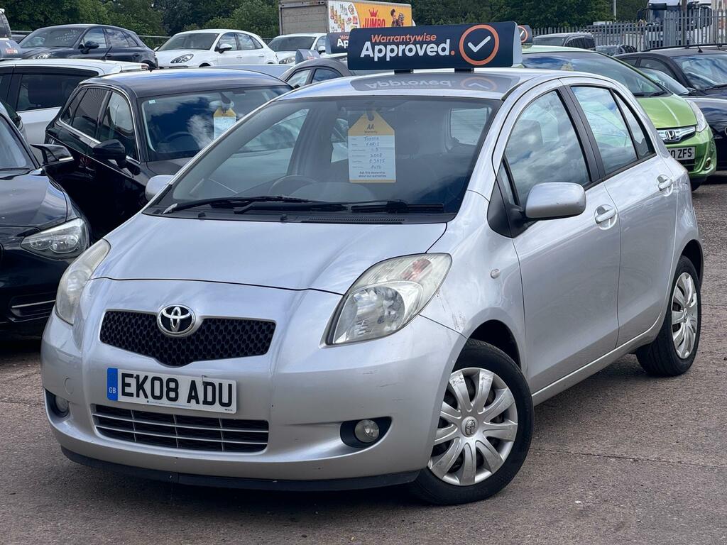 Toyota Yaris 1.3 T3 Hatchback Silver #3