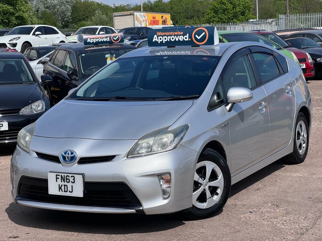 Toyota Prius Hybrid 1.8 Vvt-h T Spirit Hatchback Hyb Silver #2