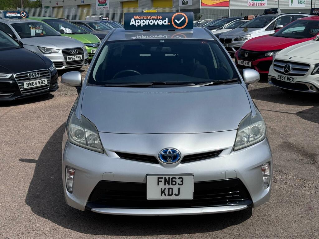 Toyota Prius Hybrid 1.8 Vvt-h T Spirit Hatchback Hyb Silver #3