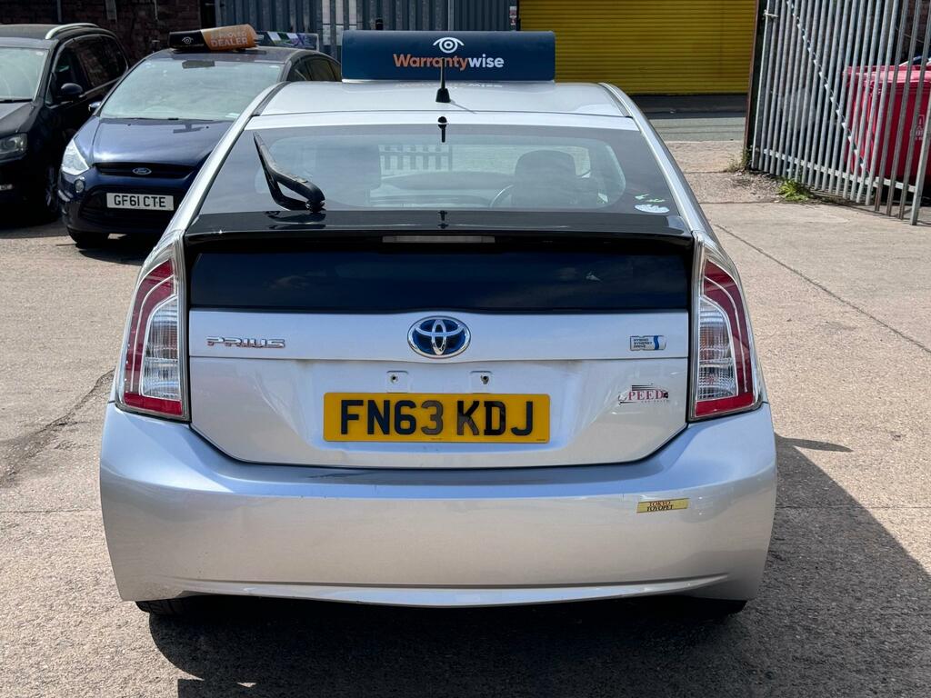 Toyota Prius Hybrid 1.8 Vvt-h T Spirit Hatchback Hyb Silver #6