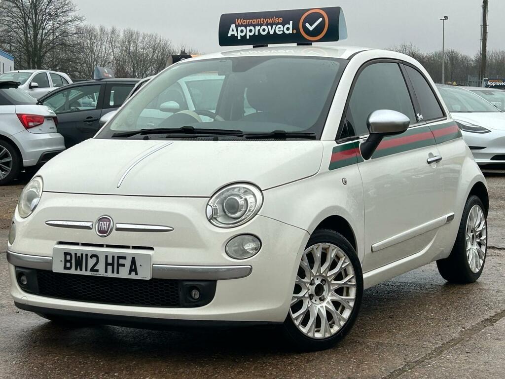 Fiat 500 Bygucci 1.2 Hatchback Dualogic Euro 4 White #2